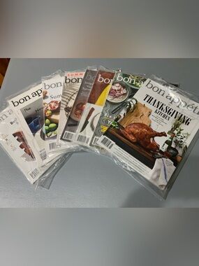 Magazine Set -bon appetit magazine lot